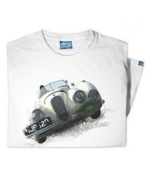 Jag XK120 Classic Rally Car Mens T-shirt