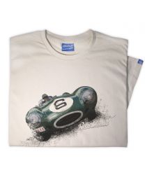 D-Type Jag Classic Sports Car Mens T-shirt
