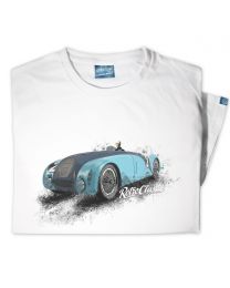 Bugatti 57G Race Car Tee - White