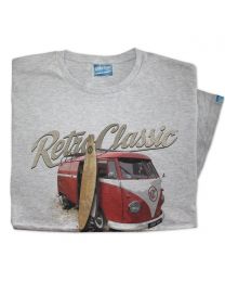 Surfers Bus Camper Tee - White