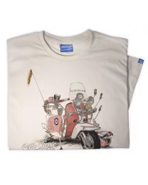 MODs Lambretta Scooter Mens T-shirt