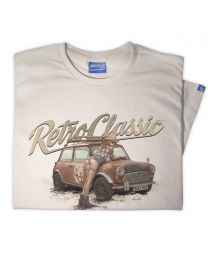Boris the Rust Bucket Classic Mini Car and Notonix Mens T-Shirt