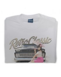 Miss Chelydoll - 1963 Chevy C-10 Long Bed Truck Mens T-Shirt