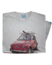 Classic 1965 Fiat 500 Car Mens T-shirt
