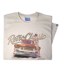 LaRoss Pin-up and Classic American Pick-up Truck Mens T-Shirt