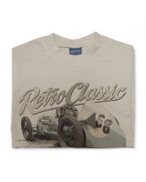 Classic 1935 Austin 7 Kay Petre Replica Race Car Mens T-Shirt