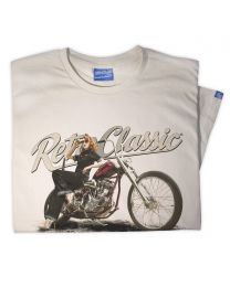 Harley Thunder Bike and Rina Bambina Mens T-Shirt