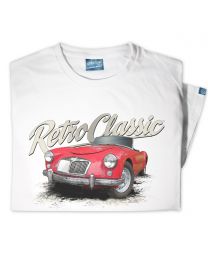 1960 MG MGA Mk1 1600 Roadster Classic Car Mens T-Shirt