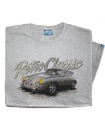 Porsche 356 Race Car Tee - Grey