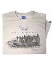 Mens 1957 Donald Campbell 'Water Speed' Bluebird K7 Hydroplane T-Shirt