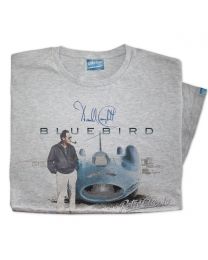 1964 Donald Campbell 'Land Speed' Bluebird CN7 T-Shirt - Grey