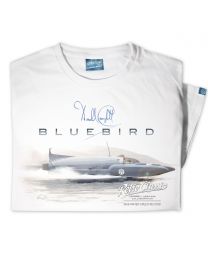 Mens 1958 Donald Campbell 'Water Speed' Bluebird K7 Hydroplane T-Shirt