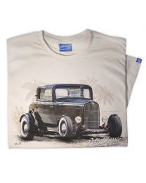 '32 Coupe home built Hot Rod T-Shirt - Sand