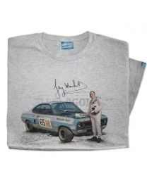 1971 Vauxhall Firenza ‘Old Nail’ Official Gerry Marshall Classic Race Car Tee - Grey