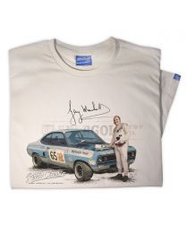 Mens 1971 Vauxhall Firenza ‘Old Nail’ Official Gerry Marshall Classic Race Car T-Shirt