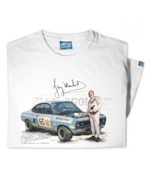 Woman's 1971 Vauxhall Firenza ‘Old Nail’ Official Gerry Marshall Classic Race Car T-Shirt