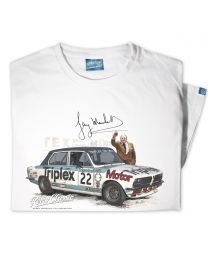 1979 Triumph Dolomite Sprint Official Gerry Marshall Classic Race Car Tee - White