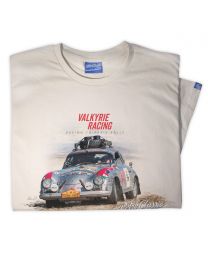 Mens Peking to Paris - Valkyrie Racing Official Collaboration Classic Rally Car T-Shirt