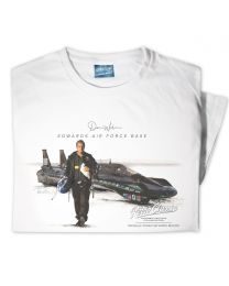 Don Wales 'Land Speed World Record' Steam Car Tee - White