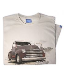Mike Noble's - 1948 American Chevy Truck Tee - Sand