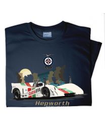 Mens 1970 BRM P154 Hepworth Can-Am Racing Series Race Car T-Shirt