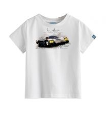 Kids '1987 France Endurance' Official Derek Bell Classic Race Car T-Shirt
