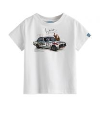 1979 Triumph Dolomite Sprint Official Gerry Marshall Classic Race Car Tee - White