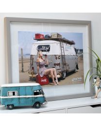 Jessica Johansen, Harbour Surfbus & Retro Coke Cooler A2 Art print/poster