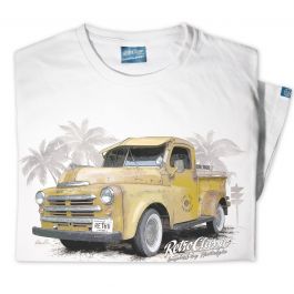 1948 Dodge 'Fish Eye Auto Body' Truck Mens T-Shirt