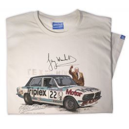 Mens 1979 Triumph Dolomite Sprint Official Gerry Marshall Classic Race Car T-Shirt