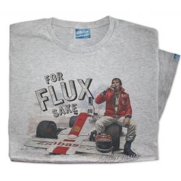 Mens Ian Flux 'For Flux Sake' Classic Race Car T-Shirt