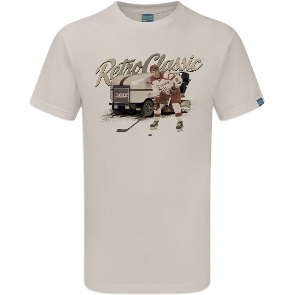 Ice Resurfacer and Ice Hockey Player- Sam Bullas (#13) T-Shirt - Image 4