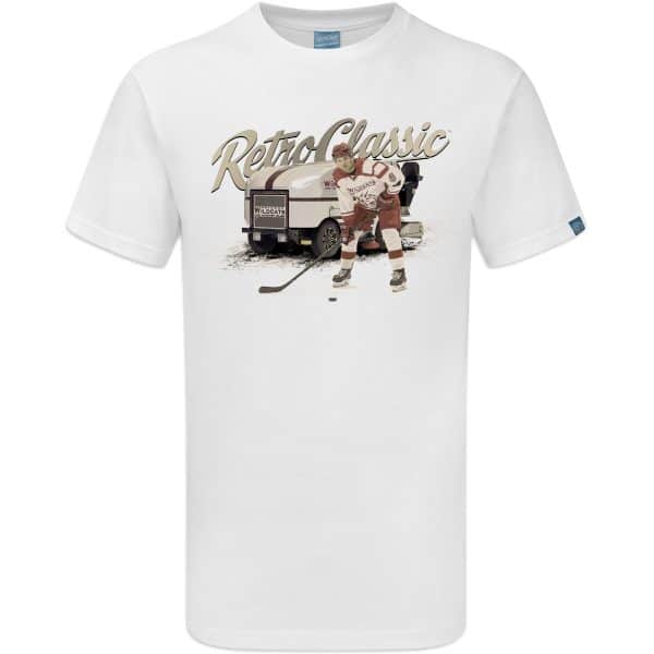 Ice Resurfacer and Ice Hockey Player- Sam Bullas (#13) T-Shirt - Image 2