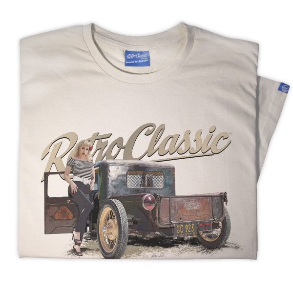 Classic American "Dirty Farm Truck" T-Shirt – Featuring Natalie Noir