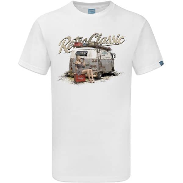 Harbour Surfbus, Jessica Johansen Vintage Pin-Up T-Shirt - Image 2