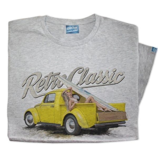 Bryn Jones Yellow Bug Surf Truck & Victoria Summers mens T-shirt - Image 5