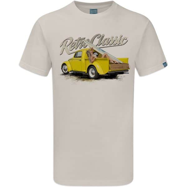 Bryn Jones Yellow Bug Surf Truck & Victoria Summers mens T-shirt - Image 4