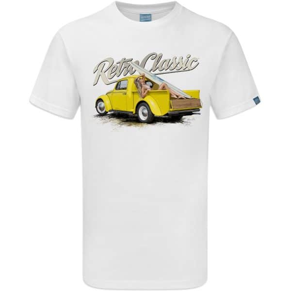 Bryn Jones Yellow Bug Surf Truck & Victoria Summers mens T-shirt - Image 2