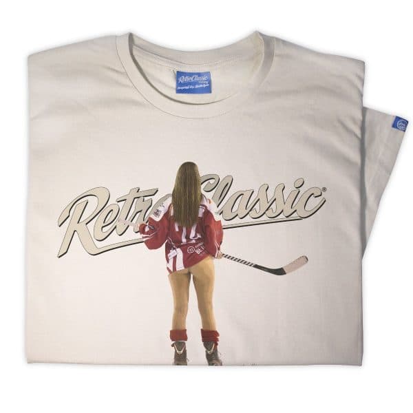 Ice Hockey Pin-up Josie Lauren T-Shirt by GJP Pictures - Image 5