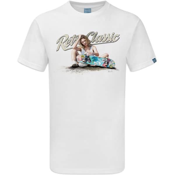 Jessica Johansen & Skateboard T-Shirt by GJP Pictures - Image 6