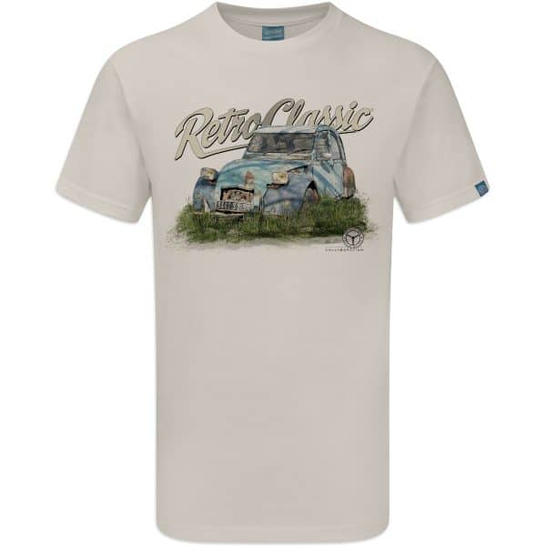 Citron Run-down 2CV (deux chevaux) Car Mens T-shirt - Image 4