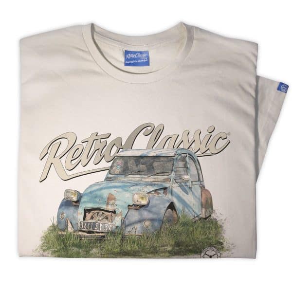 Citron Run-down 2CV (deux chevaux) Car Mens T-shirt - Image 3