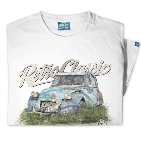 Citron Run-down 2CV (deux chevaux) Car Mens T-shirt - Image 5