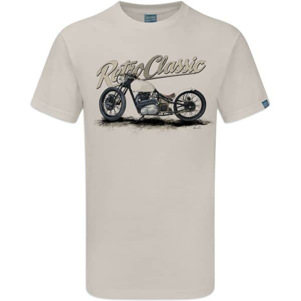 Custom Boardtracker Motorcycle T-shirt - Image 4