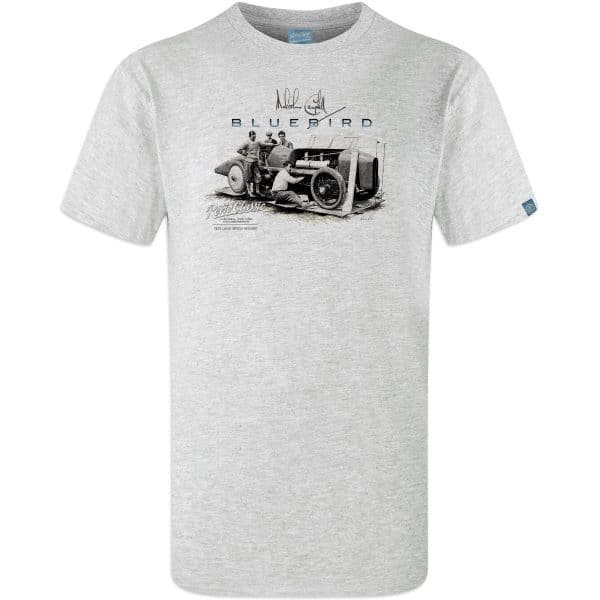 1925 Malcolm Campbell Land Speed Bluebird Sunbeam 350HP Car T-Shirt - Image 4