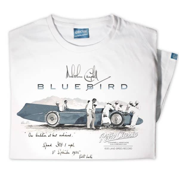 1935 Malcolm Campbell 'True Friend' Bluebird Railton V Car T-Shirt