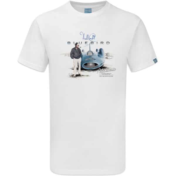 1964 Donald Campbell 'Land Speed' Bluebird Proteus CN7 T-Shirt - Image 2