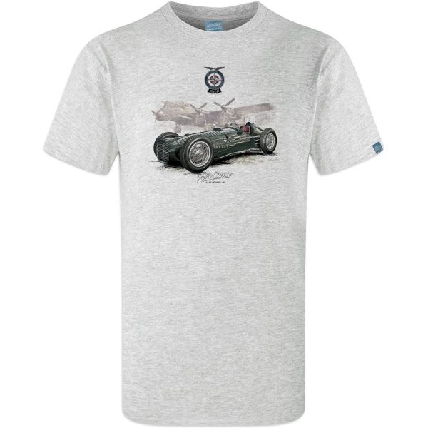 BRM V16 Classic Race Car and Lancaster T-Shirt - Image 6