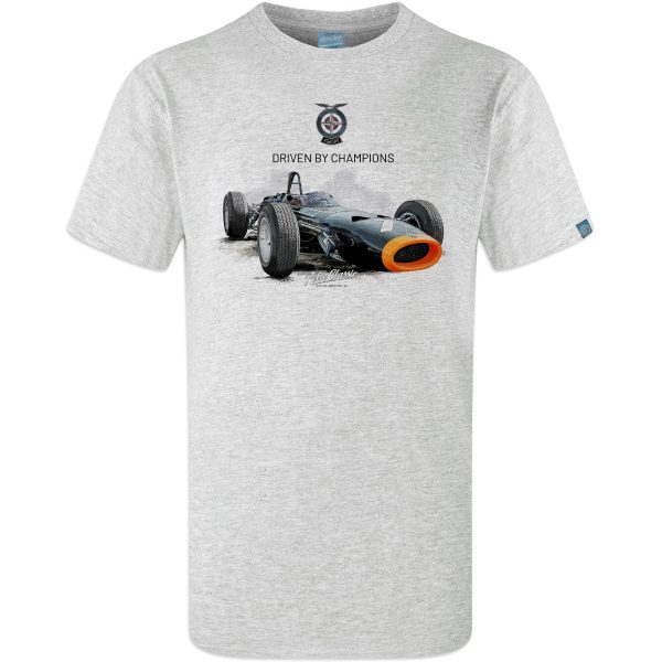 1964 BRM P261 Classic Race Car T-Shirt - Image 7