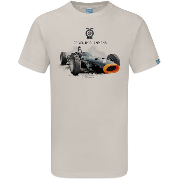 1964 BRM P261 Classic Race Car T-Shirt - Image 4